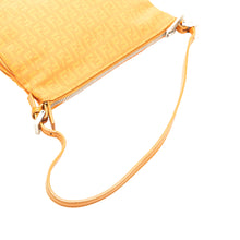 Fendi | Pre-Owned Zucchino Canvas Hobo | Orange