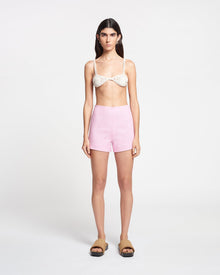 Womens | Ellison Crochet Bra | Off White