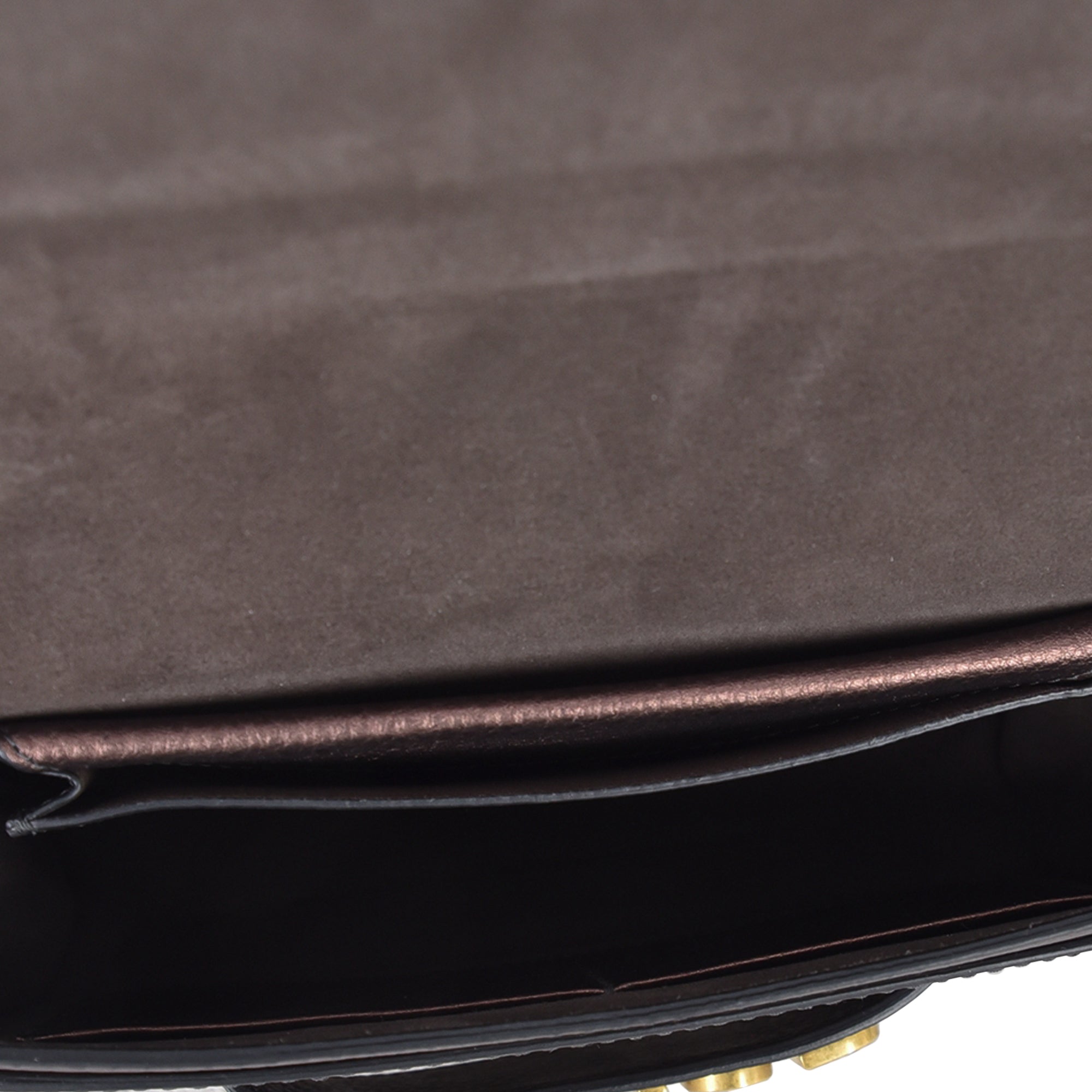 Dior | Pre-Owned Medium J'Adior Chain Flap | Brown/Bronze