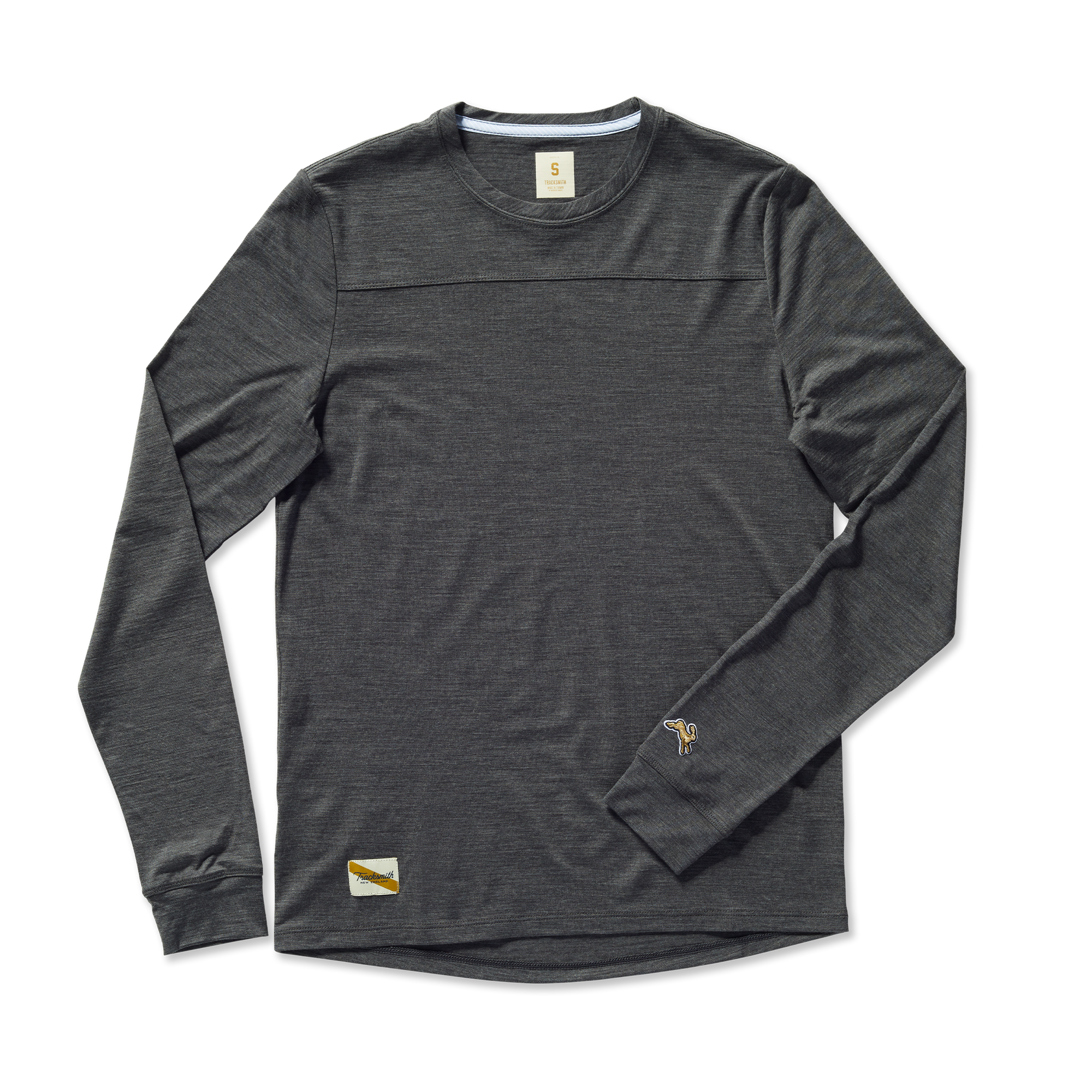 Harrier Long Sleeve | Dark Gray Heather - Men