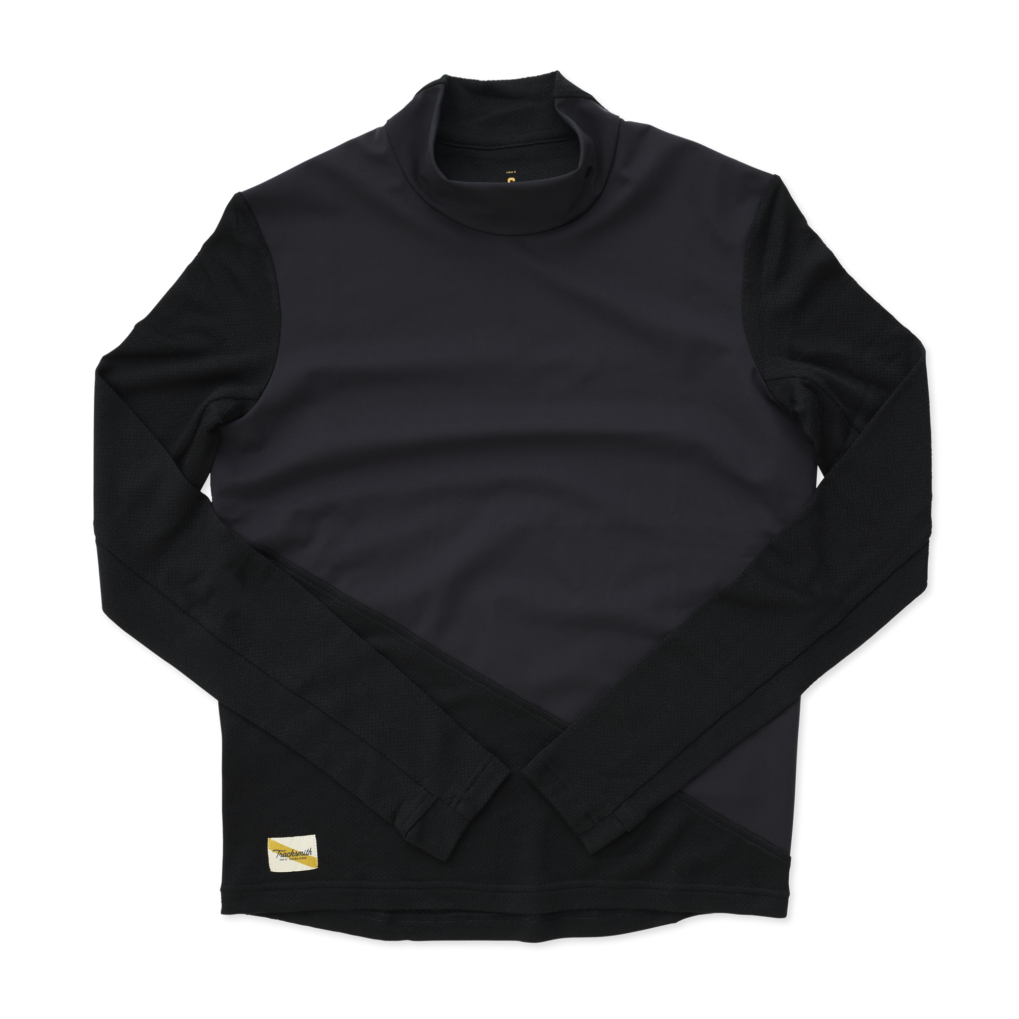 NDO Wind-Block Mockneck | Black - Men