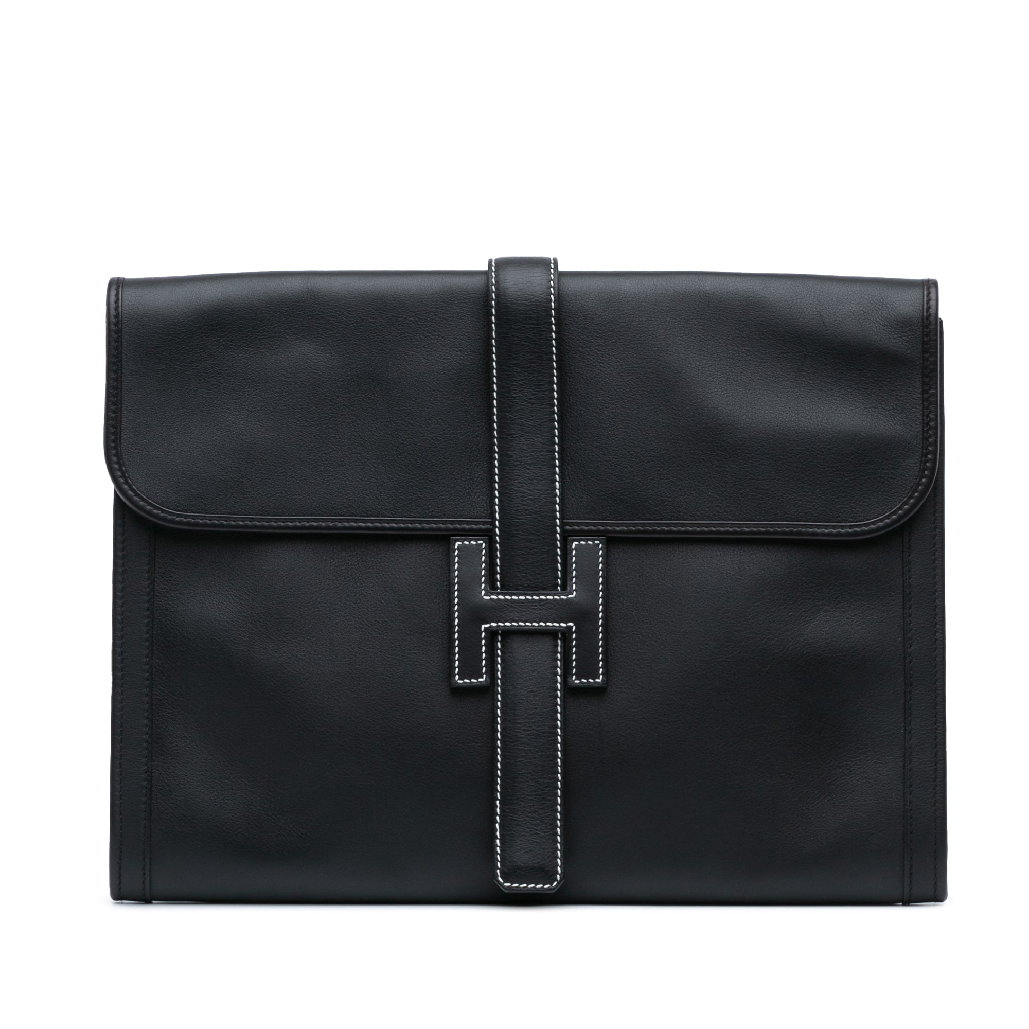Hermes | Pre-Owned Swift Jige GM | Black