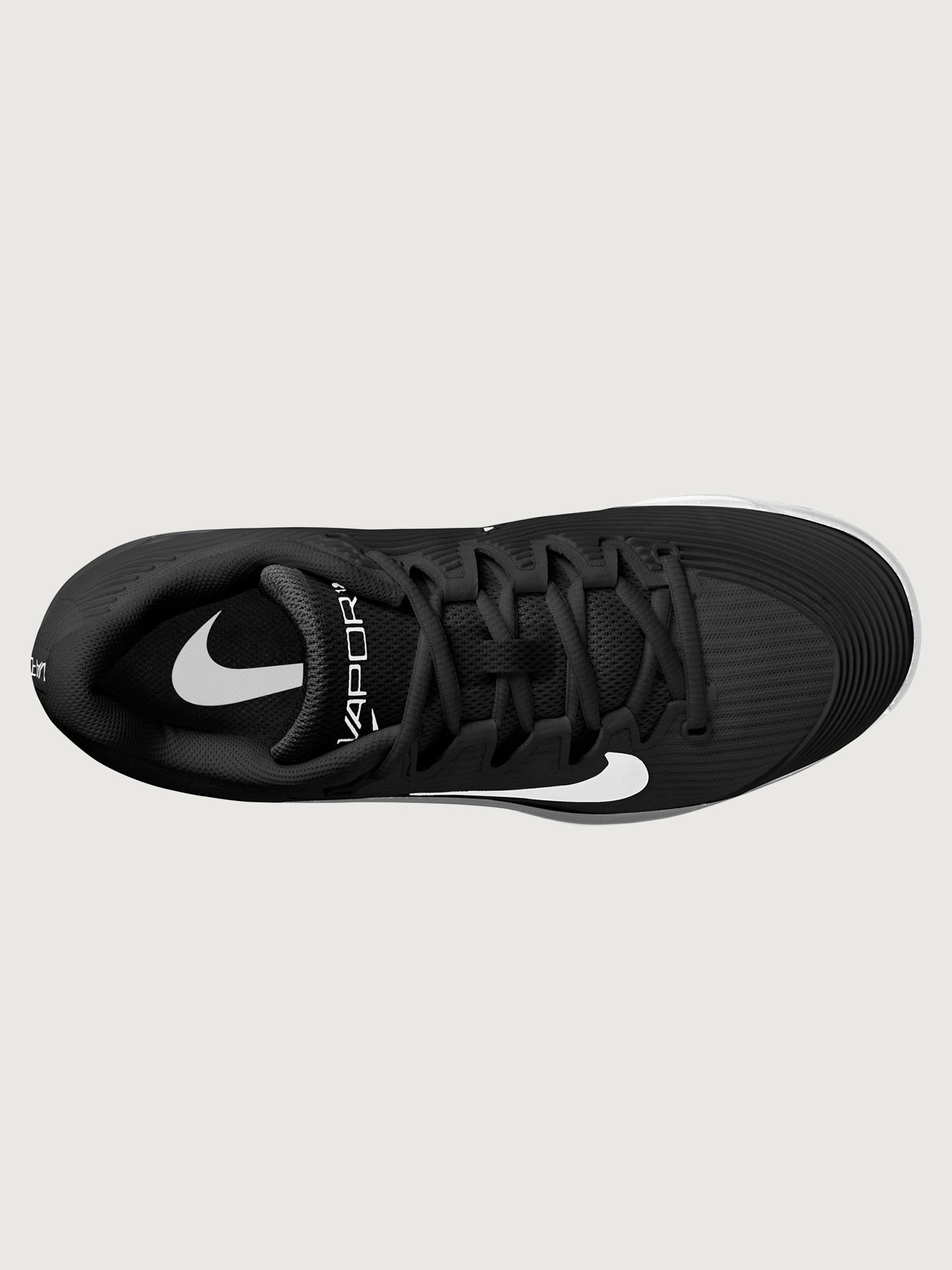 Nike Vapor 12 Sneaker | Black/White/Dark Smoke Grey