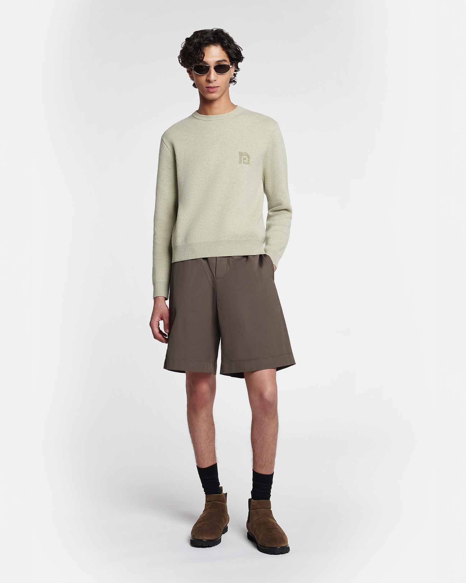 Felix Tech Twill Bermuda Shorts | Soil