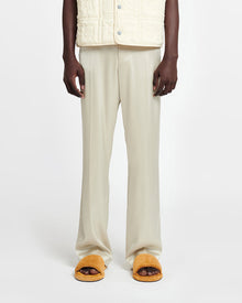 Mens | Macen Satin Pants | Porcelain