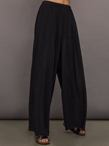 Pleat Pant | Black