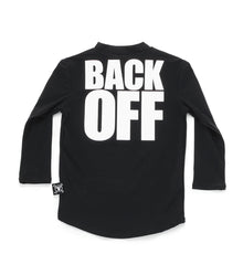 Kid | Back Off Long Sleeved Rashguard | Black