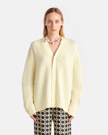 Braye Cashmere-Blend Cardigan | Moon