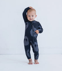 Kid | Melting Masks Swim Overall | Black