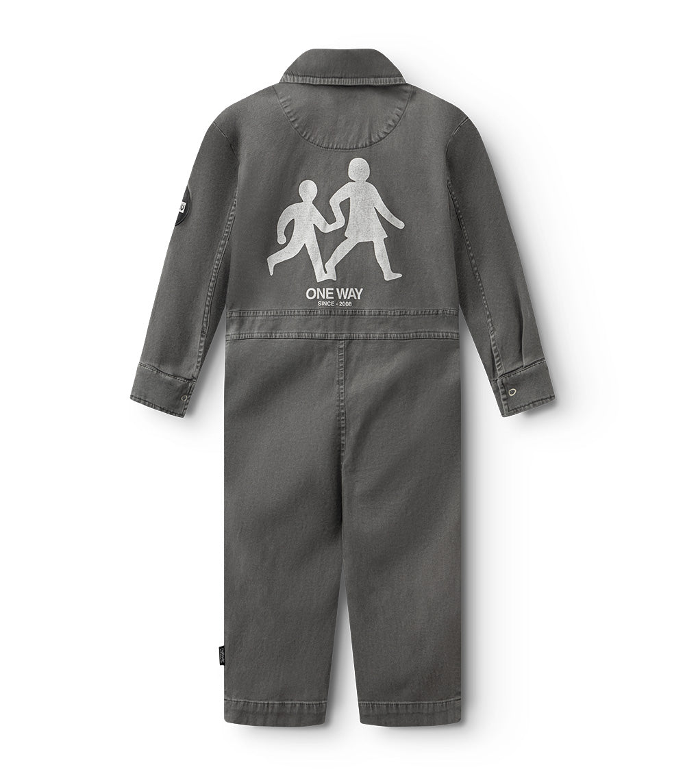 Kid | On The Go Overall | Graphite