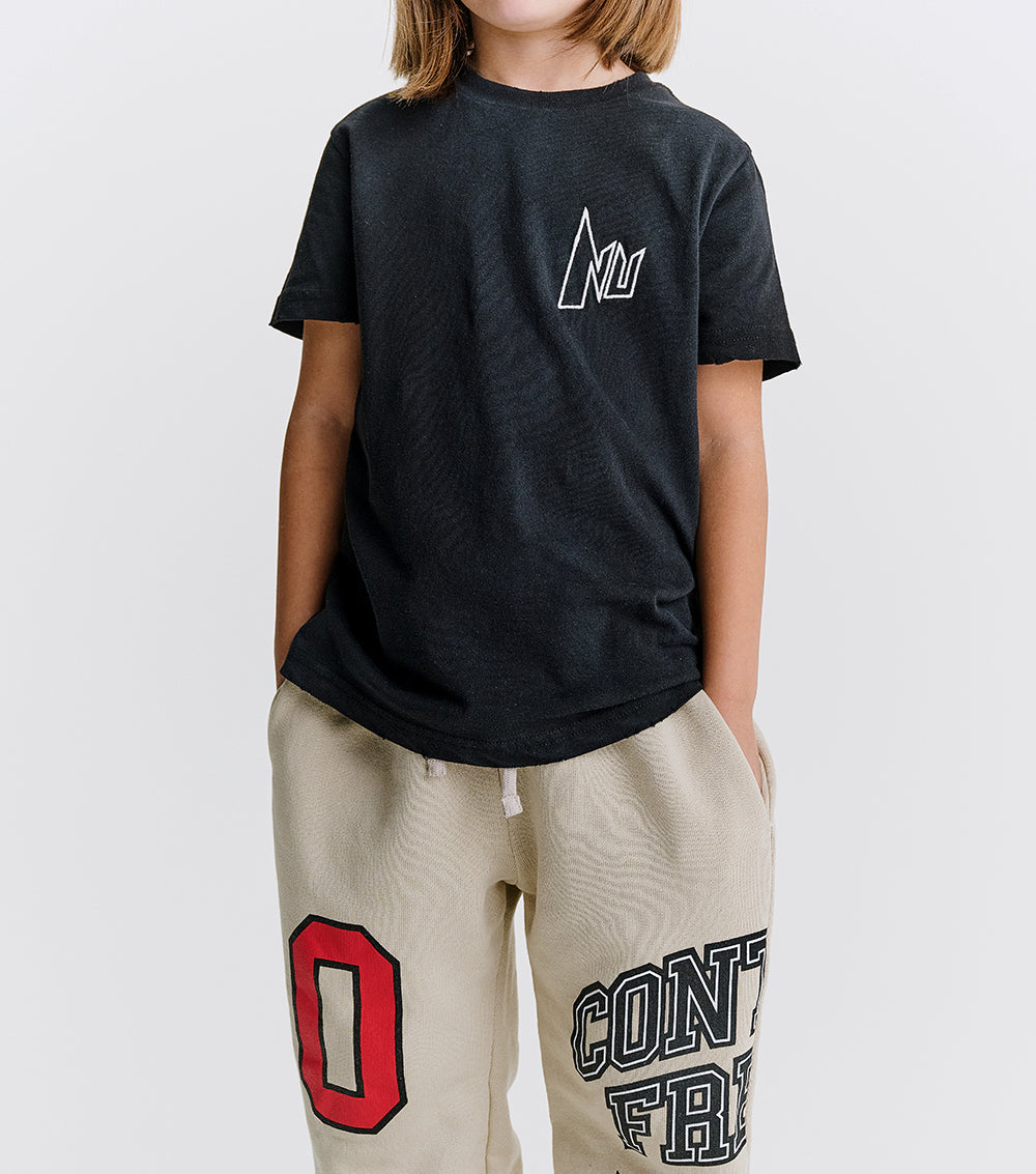 Unisex | Washed Nu T-Shirt | Black