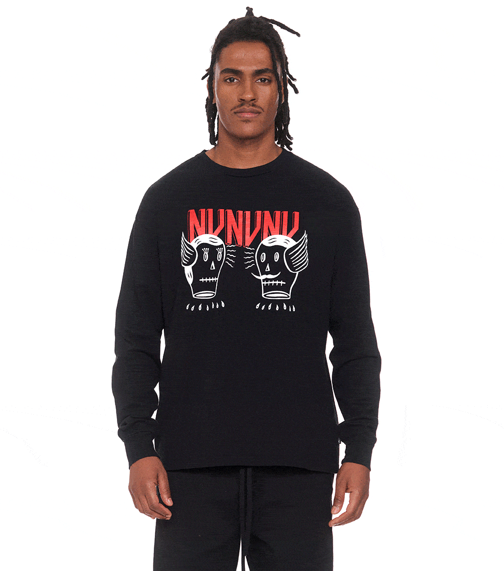 Men | Id Long Sleeve Shirt | Black