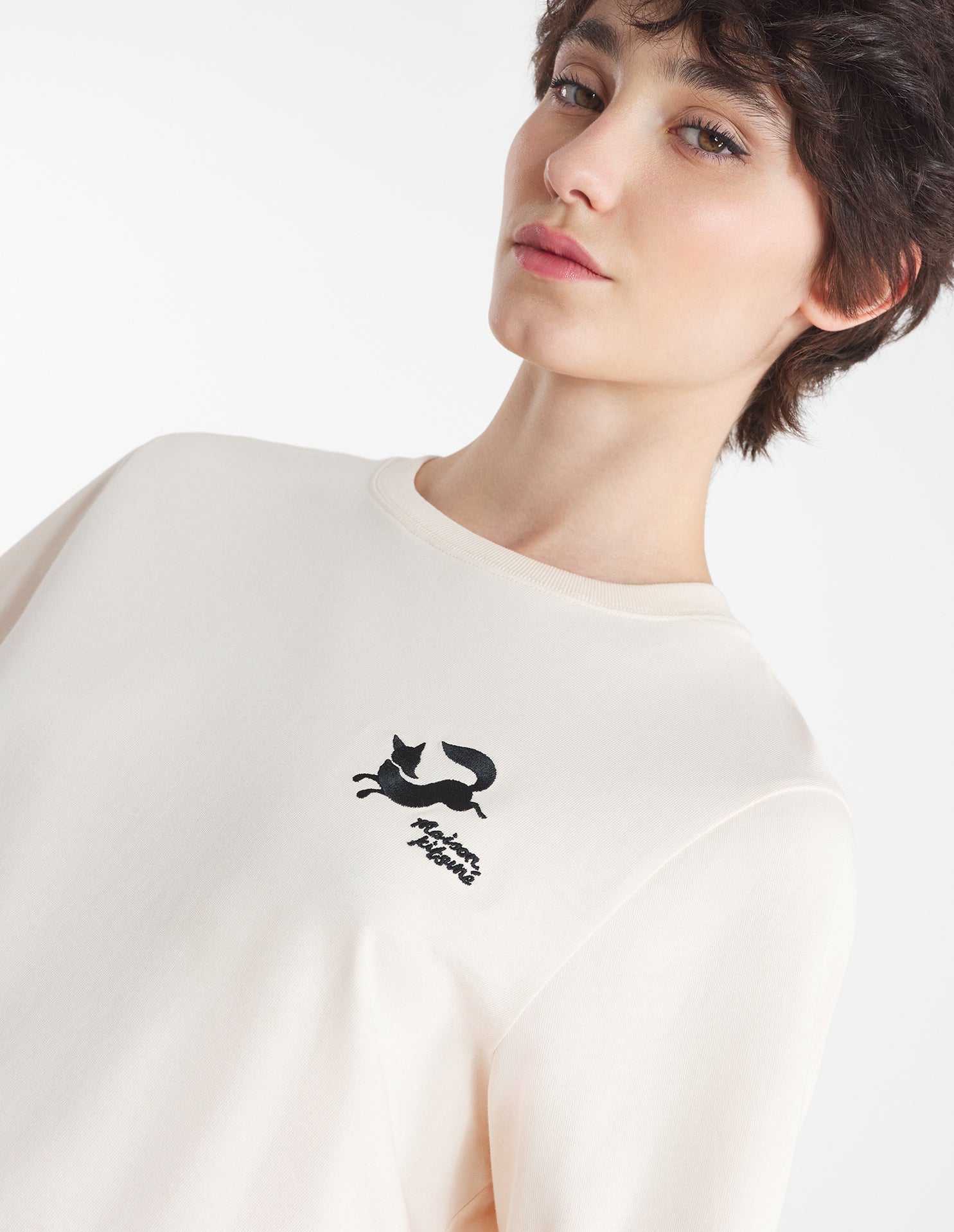 Womens | Fancy Fox Short-Sleeve Comfort Cotton Tee-Shirt | Fresh Cotton