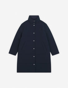 Womens | Quilted Coat | Navy