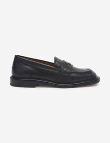 Womens | Leather Loafers | Black