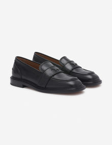 Womens | Leather Loafers | Black