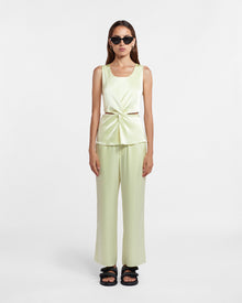 Womens | Odessa Slip Satin Pants | Lumen