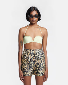 Exter Printed Twill-Silk Boxer Shorts | Leopard