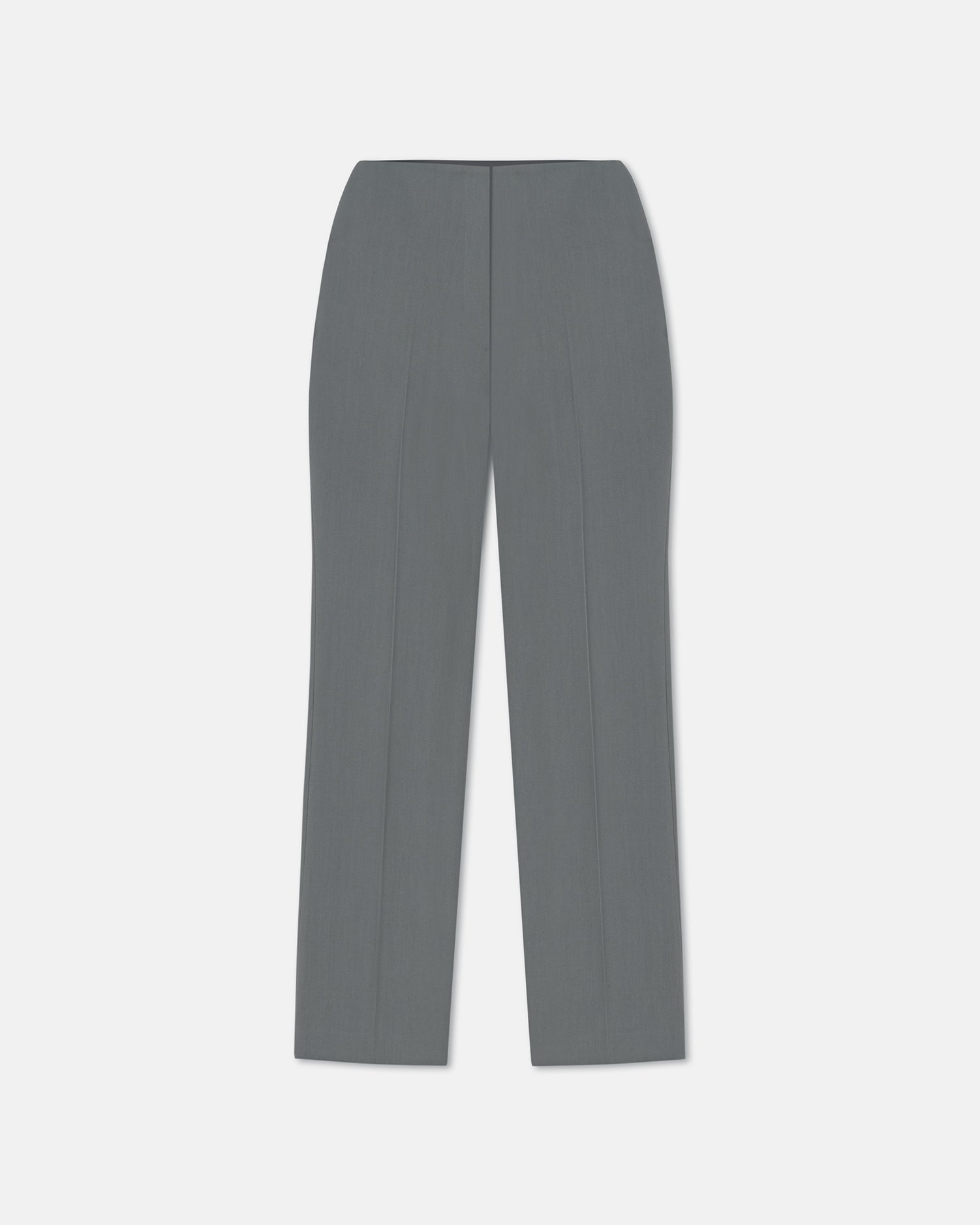 Erinna Tailored Slim-Leg Trousers | Steel Blue