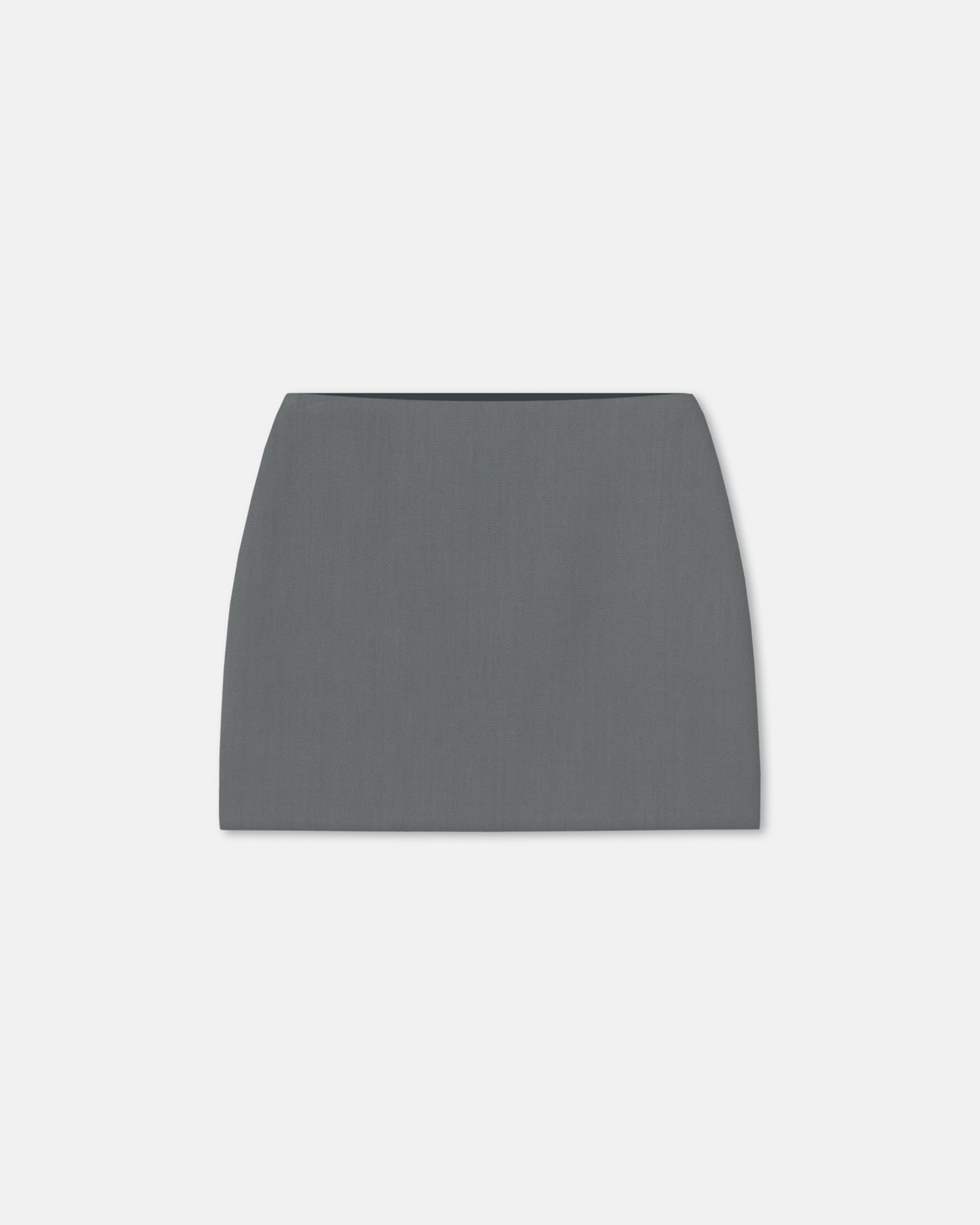 Briel Tailored Mini Skirt | Steel Blue