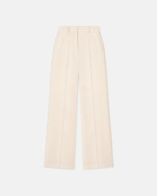 Lanai Tailored Cady Pants | Creme