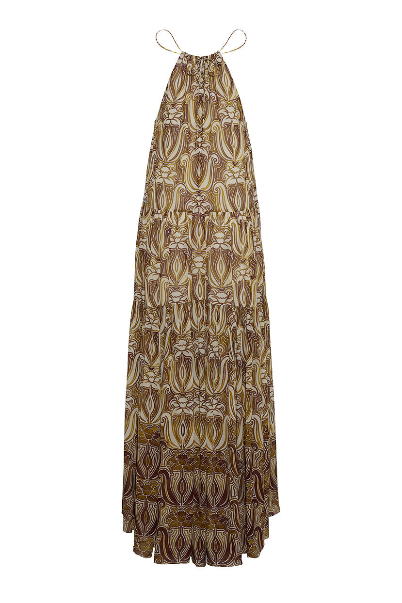 Natasha Dress | Daffodils Plum