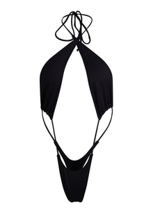 New Belafonte One Piece Swimsuit | Dark Seas Black