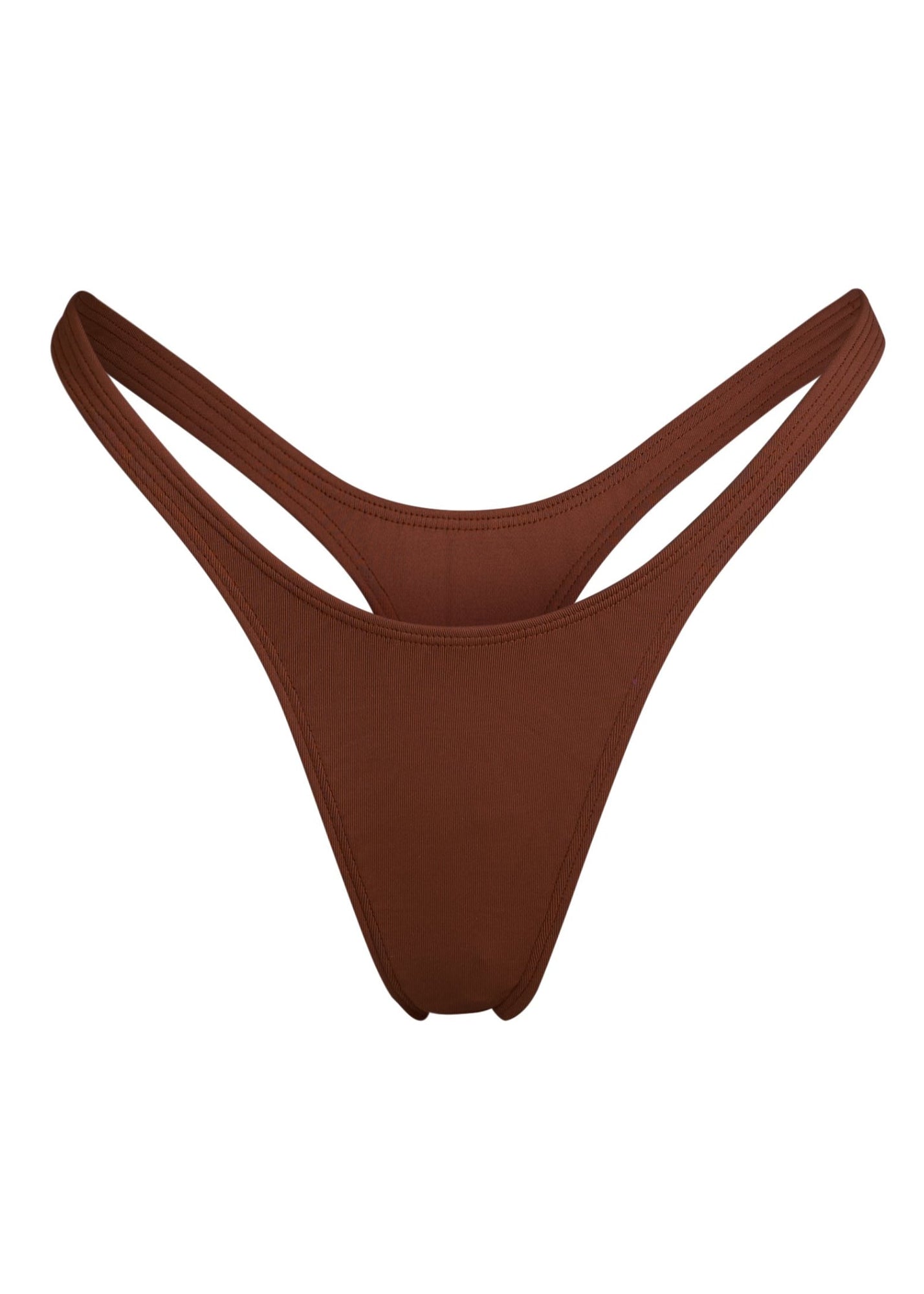 Nolita Thong Bikini Bottom | Skinny Dip Brown