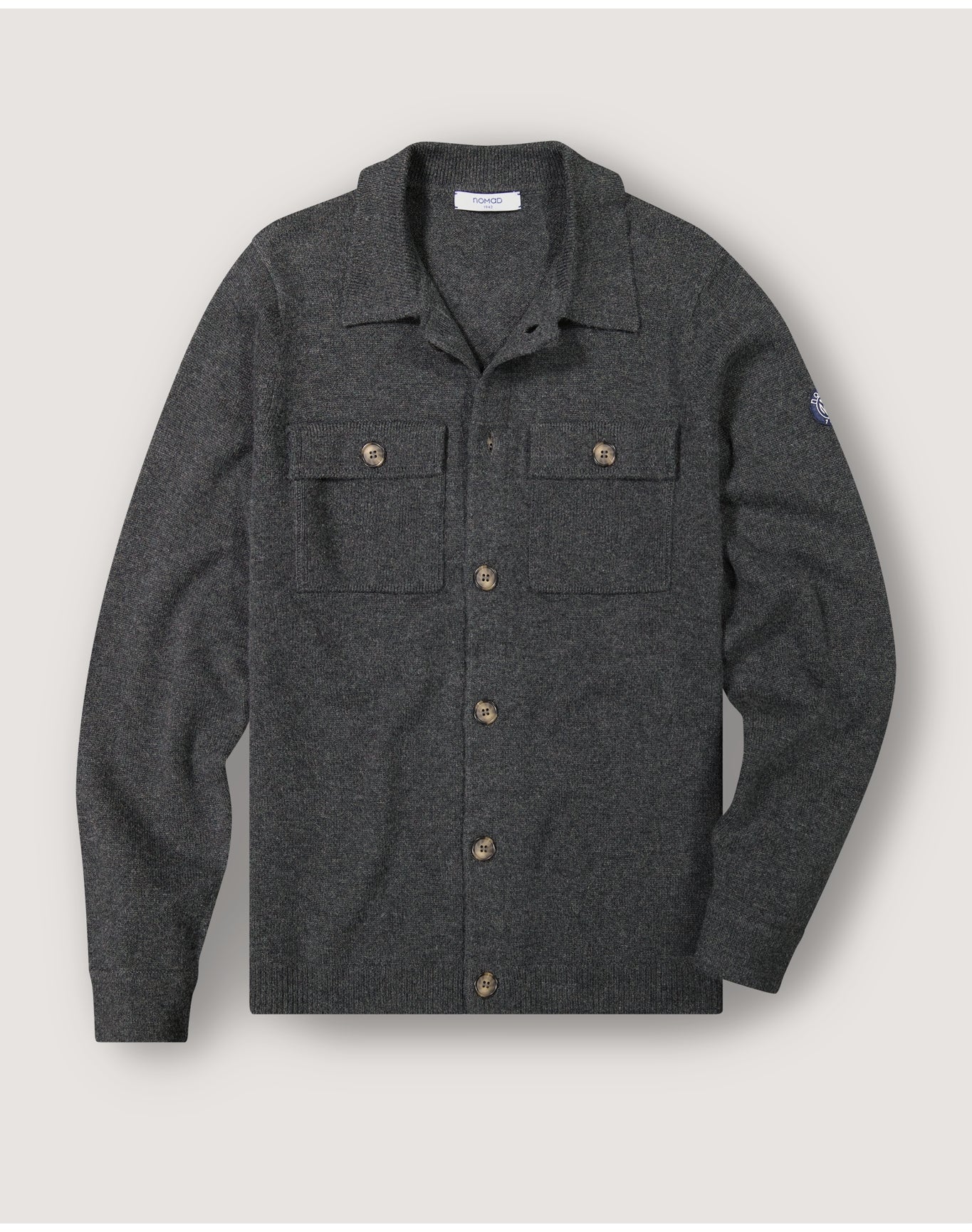 Nomad1942 | Men | Bruckner Shirt Jacket | Charcoal