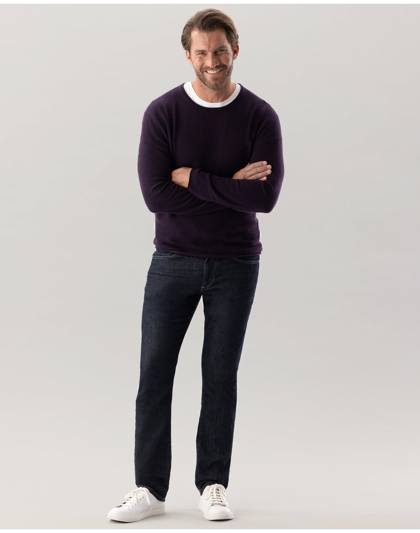 Nomad1942 | Men | Men's Crewneck Sweater | Currant