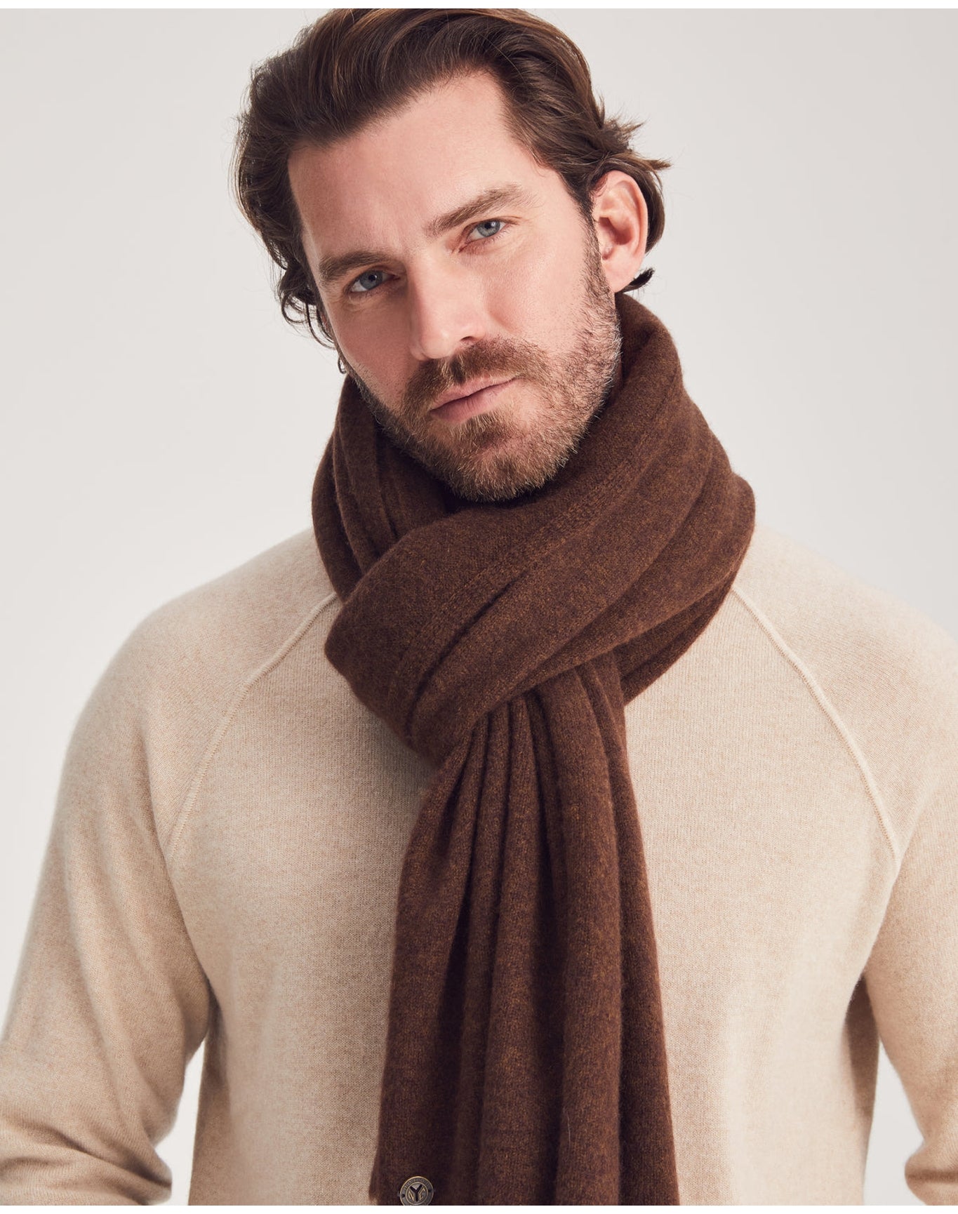 Nomad1942 | Unisex | Kennedy Cashmere Travel Wrap | Mocha
