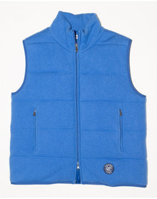 Nomad1942 | Unisex | Magnolia Quilted Vest | Cobalt
