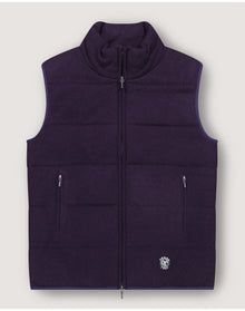 Nomad1942 | Unisex | Magnolia Quilted Vest | Currant