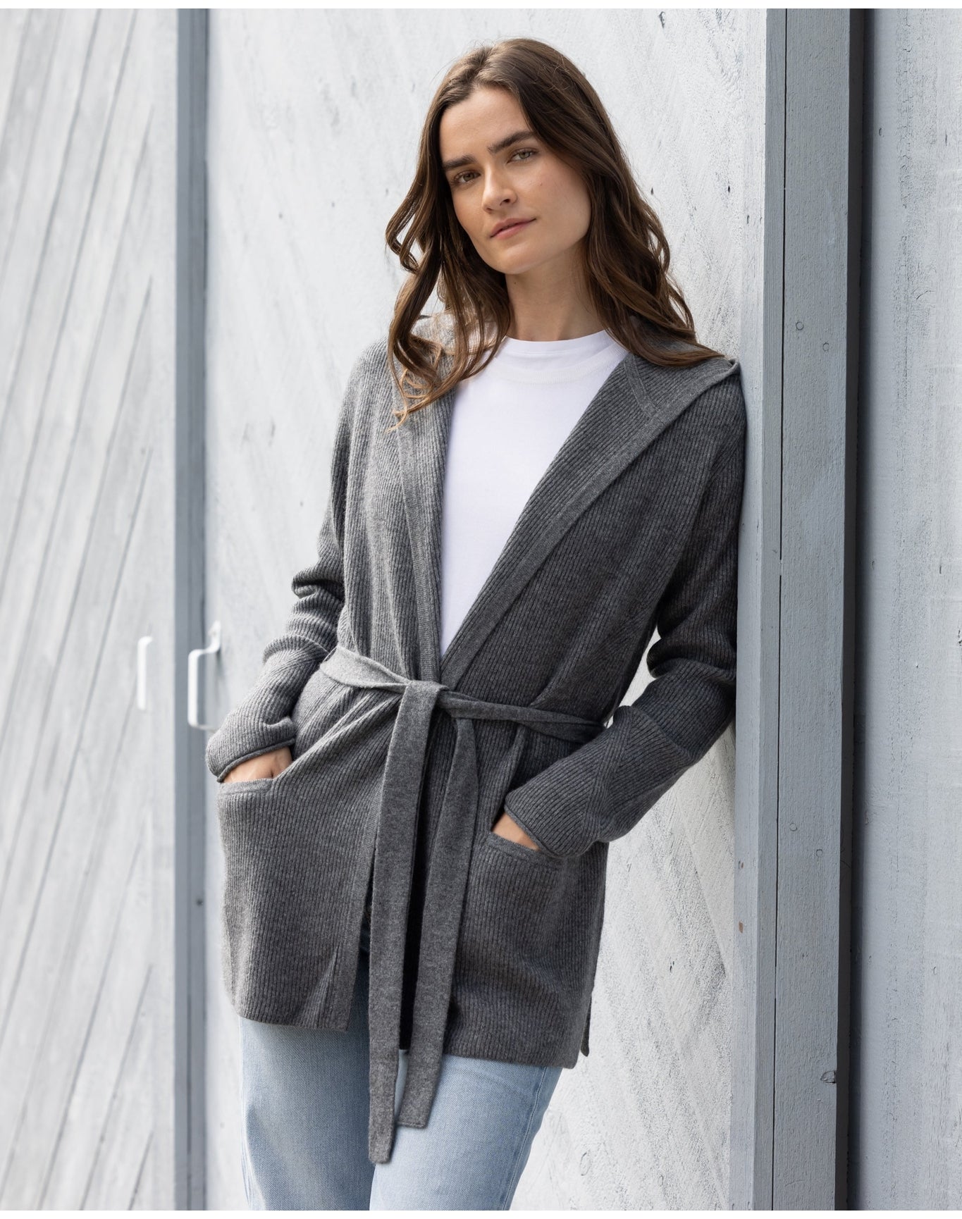 Nomad1942 | Women | Beekman Cardigan | Slate