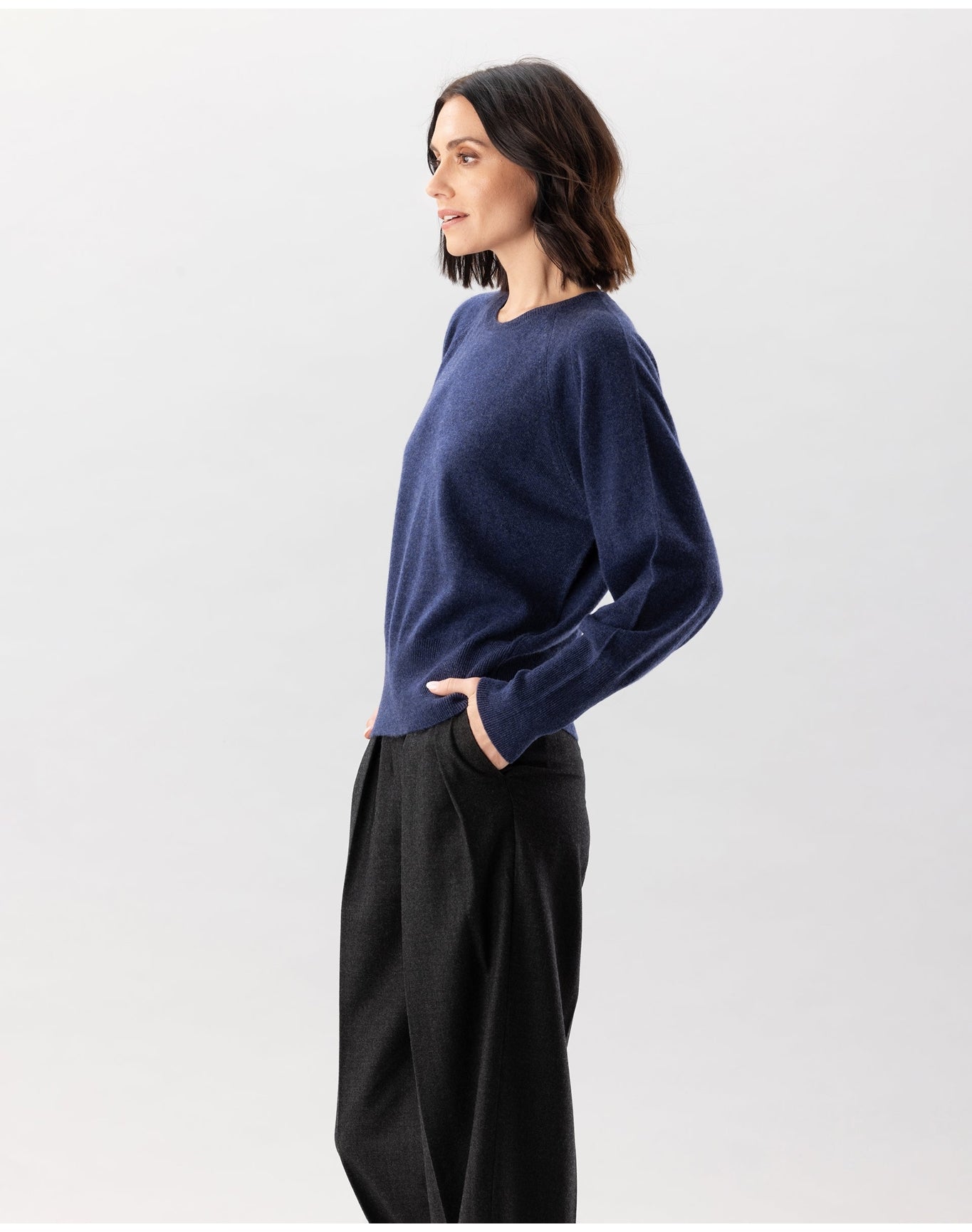 Nomad1942 | Women | Greenwich Sweater | Indigo
