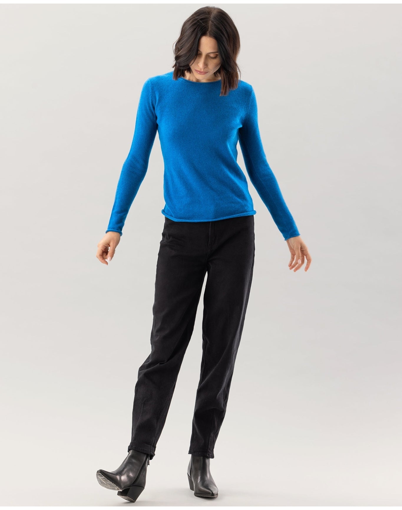 Nomad1942 | Women | Women's Crewneck Sweater - Jewel Tones | Teal