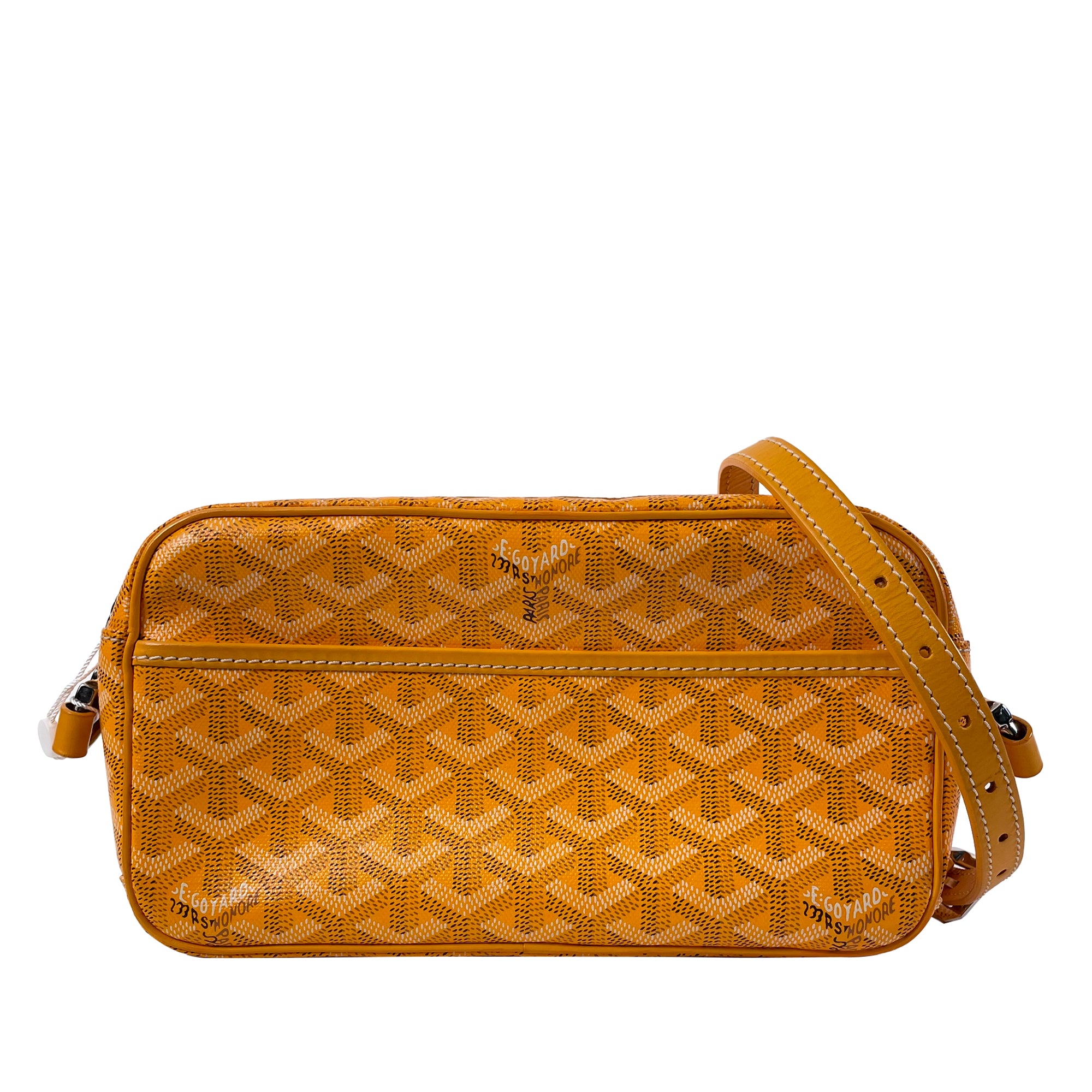 Goyard | Pre-Owned Goyardine Sac Cap Vert | Yellow