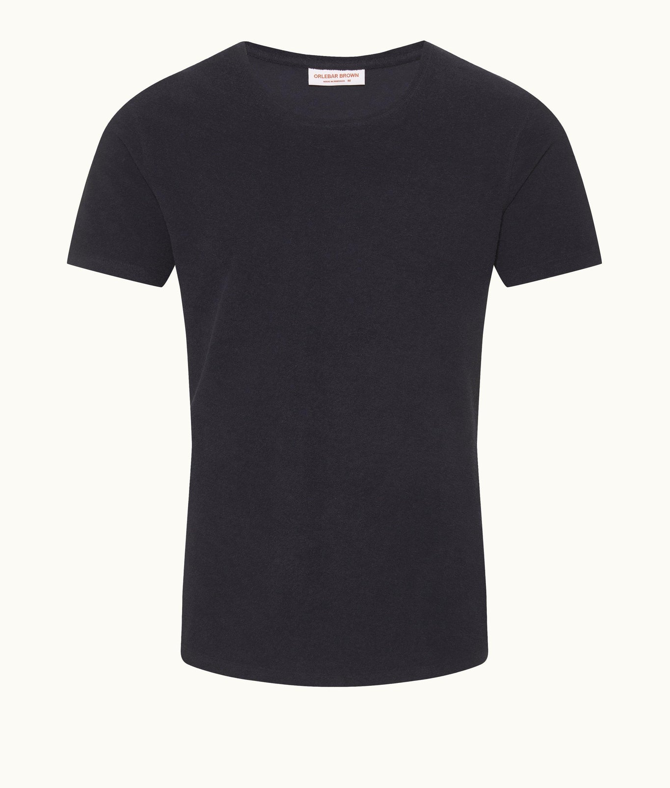 OB-T Towelling Crew Neck Organic Cotton Towelling T-Shirt Night Iris | Night Iris