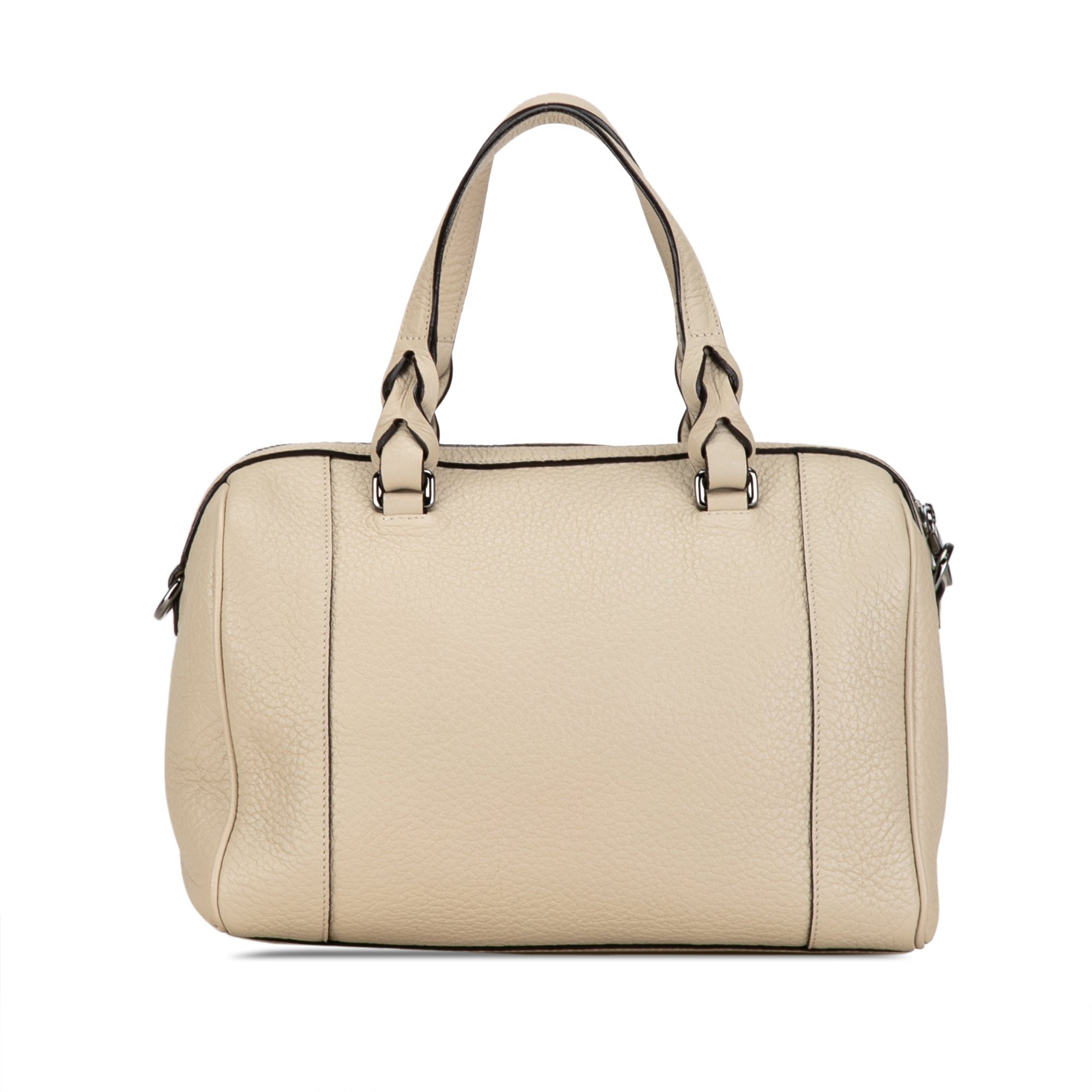 Loewe | Pre-Owned Leather Fusta 25 | White/Ivory
