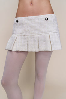 Womens | Claudine Mini Skirt | Snow White