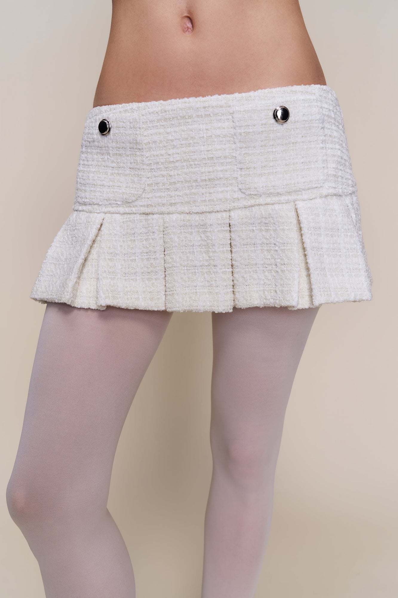 Womens | Claudine Mini Skirt | Snow White