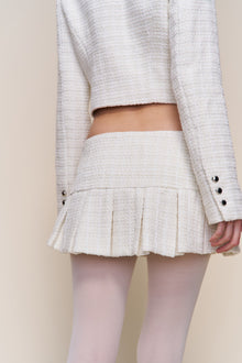 Womens | Claudine Mini Skirt | Snow White