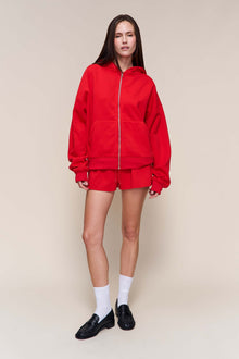 Womens | Fleece Short | Red Love