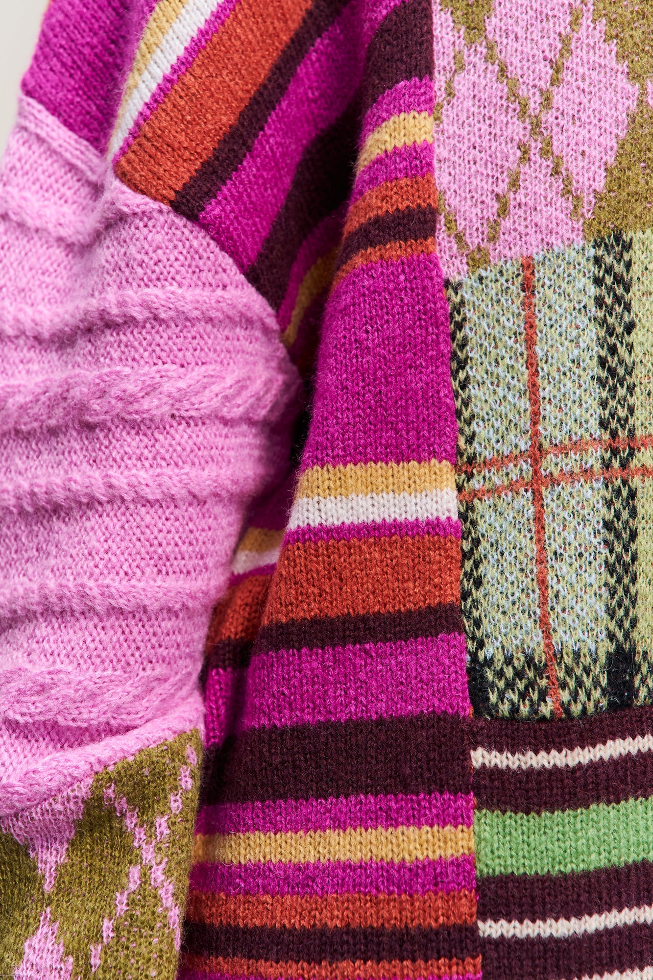 Womens | Zuri Sweater | Pink Multi
