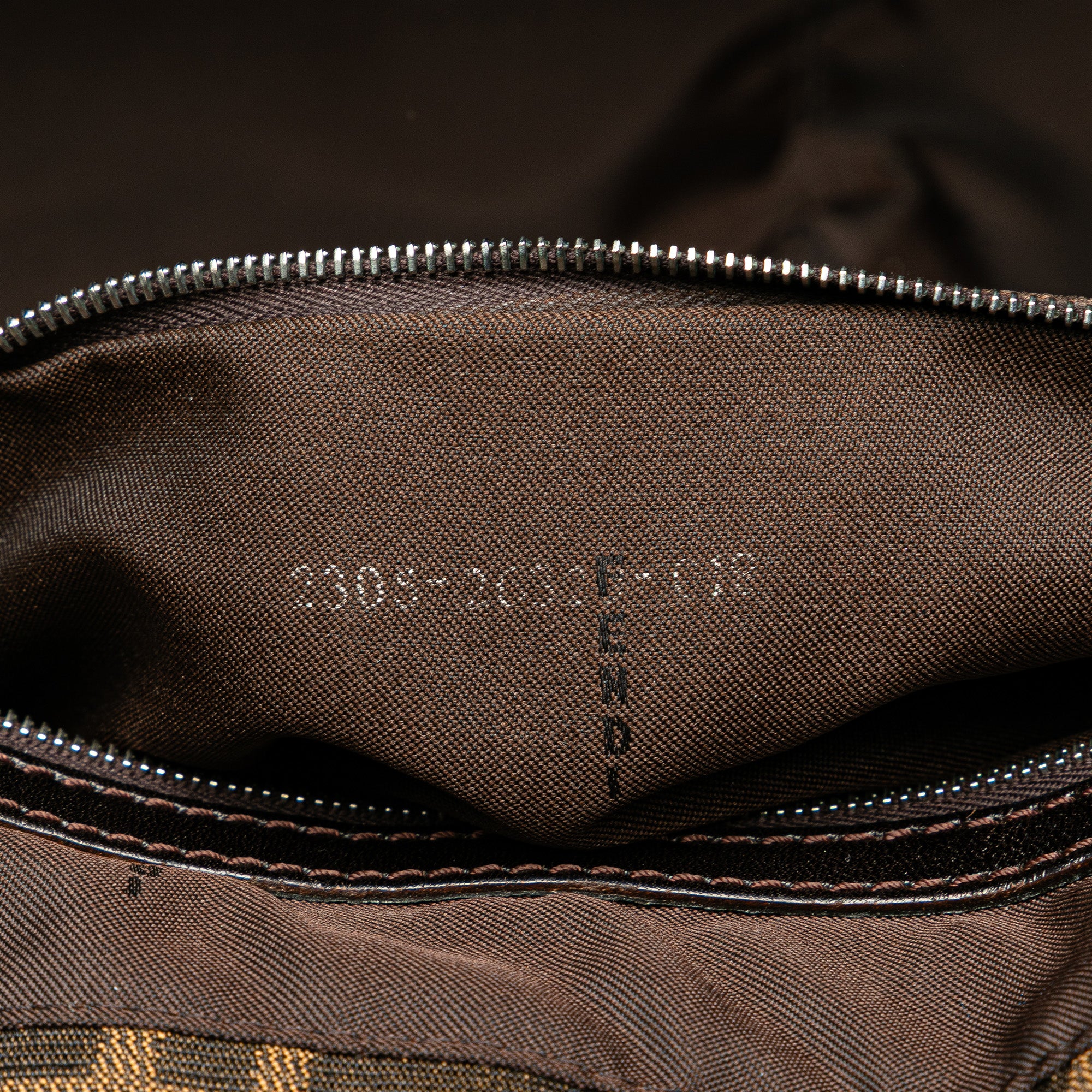 Fendi | Pre-Owned Large Zucca Canvas Twins Tote | Brown