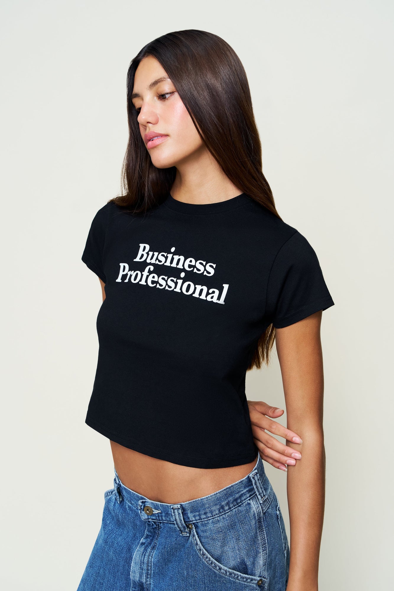 Womens | Shrunken Tee | Business Pro