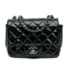 Chanel | Pre-Owned Mini Square Classic Patent Single Flap - XIII | Black