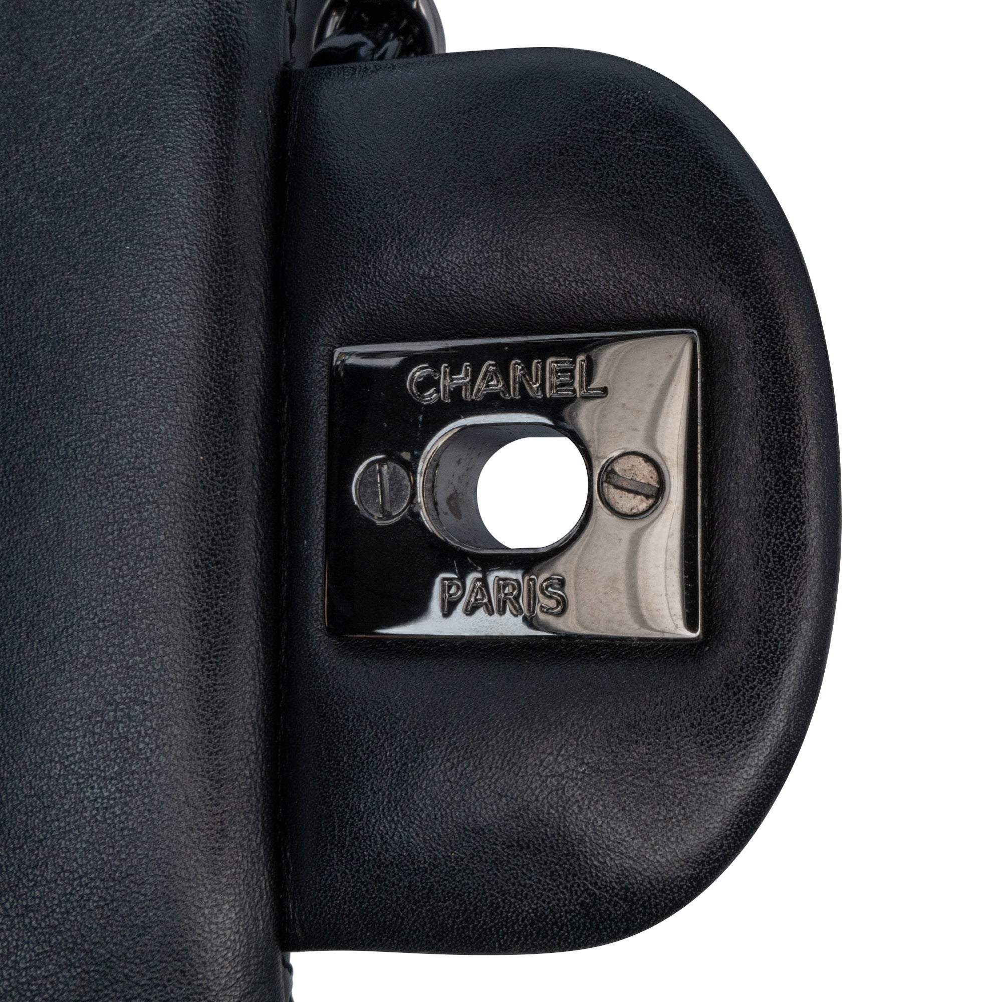 Chanel | Pre-Owned Mini Square Classic Patent Single Flap - XIII | Black