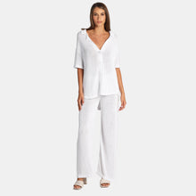 OW Collection OLIVIA Crochet Pants Pants 059 - OW White