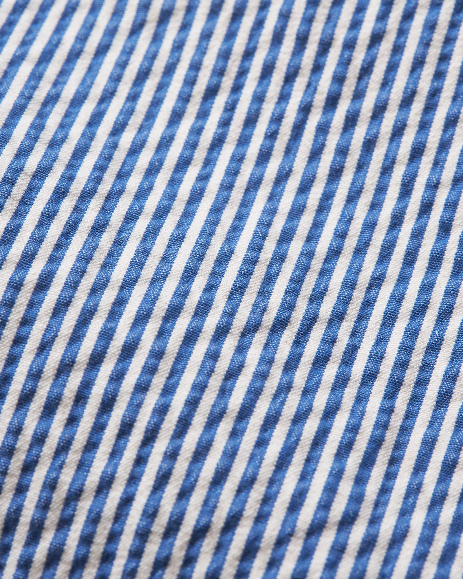 Men | Alex Seersucker Trouser | Blueberry/White Stripe